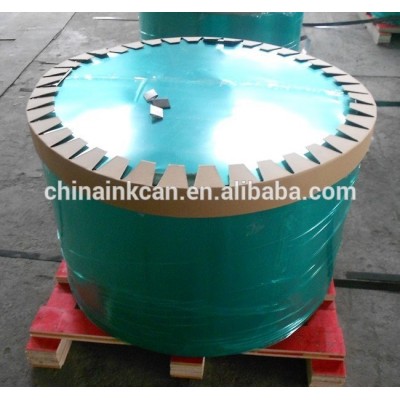 Copolymer coated steel tape/tfs for fiber optic cable