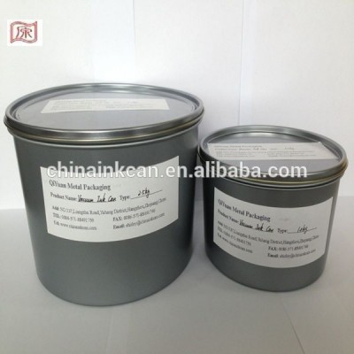 1.0kg and 2.5kg vacuum ink can for offset ink packing